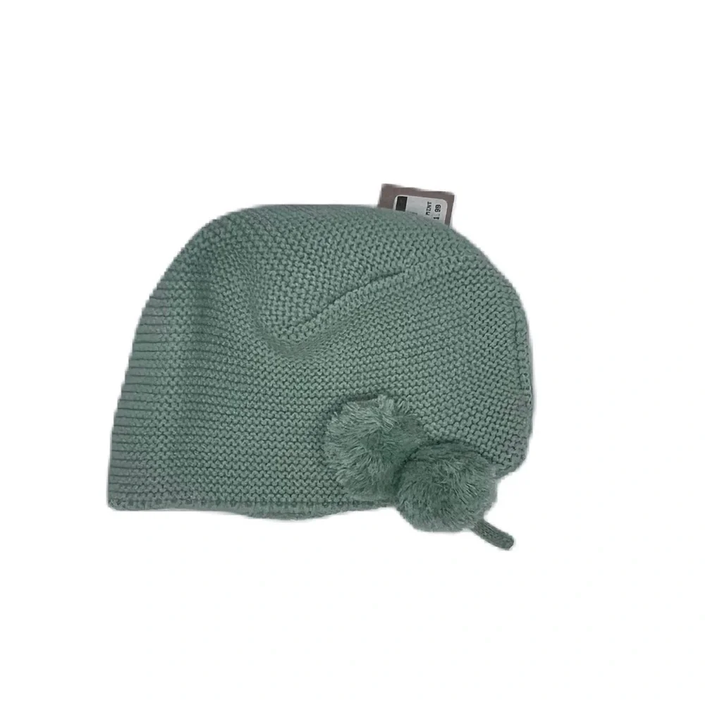 NWT Carmina Knit Bonnet mint size 18m